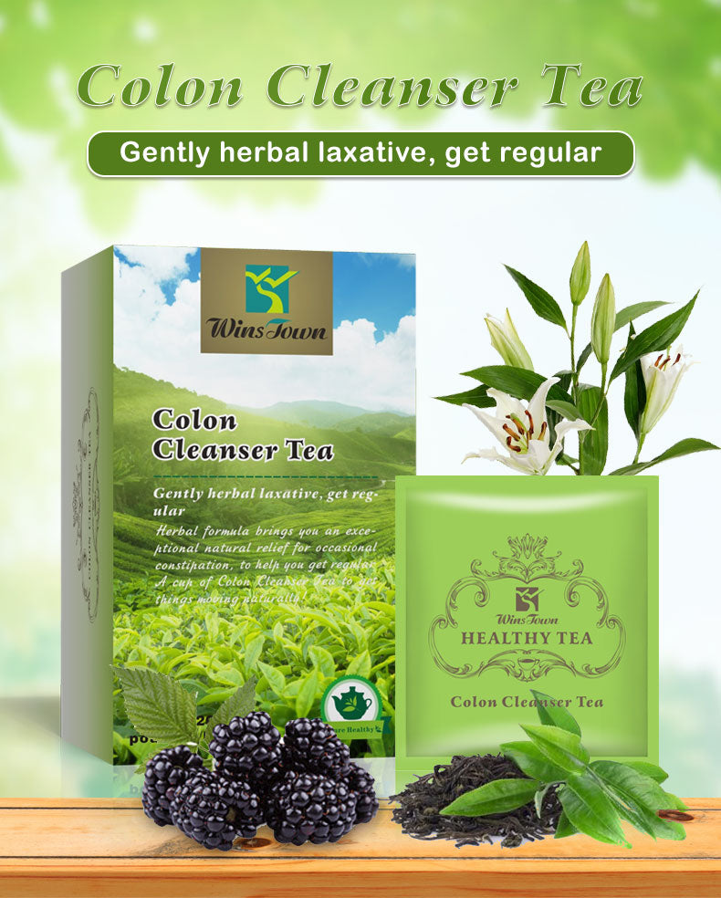 2 Paquets de Thé nettoyant du côlon Tisane pour la CONSTIPATION CHRO — free download