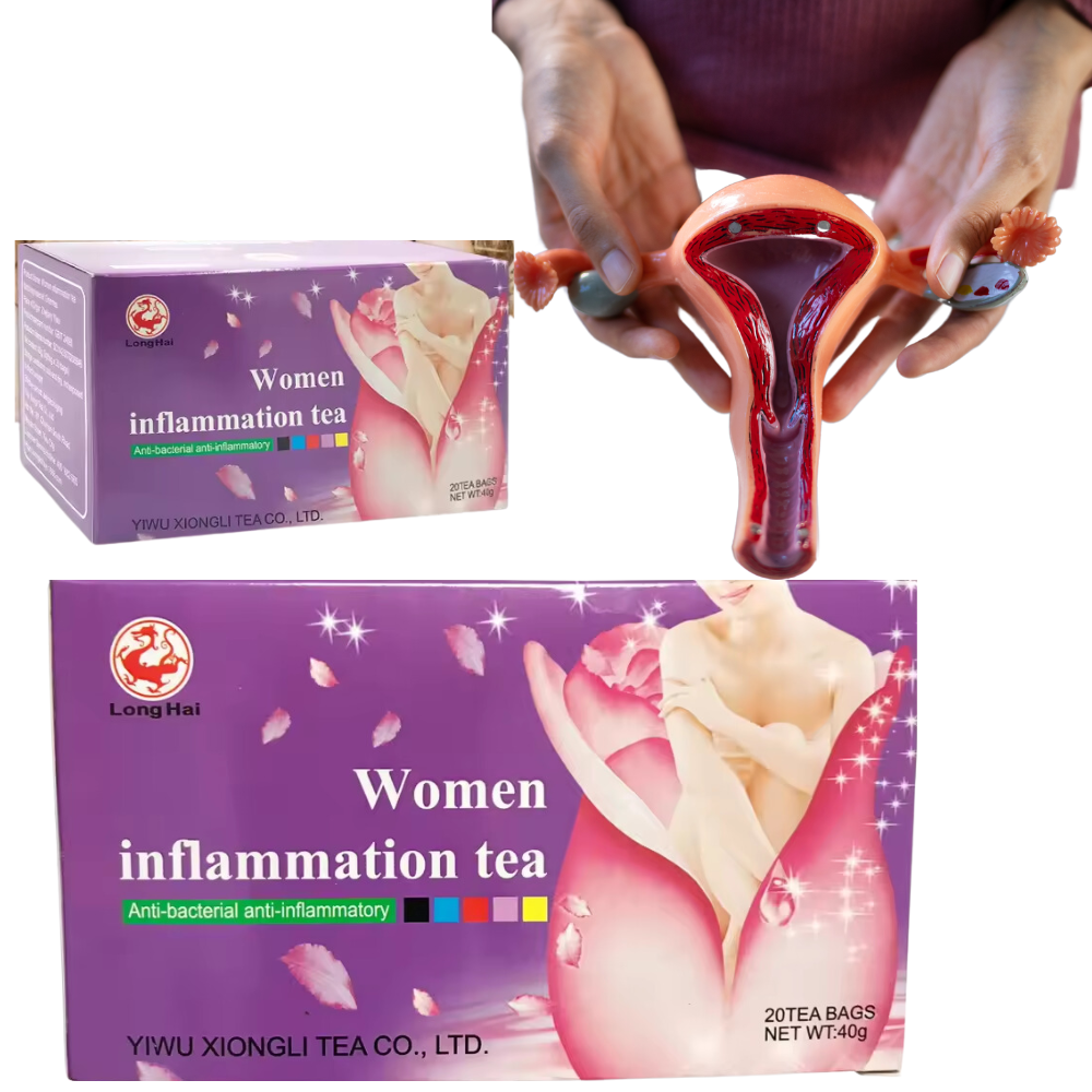 3 Paquets de Thé pour guérir définitivement les Inflammations Vaginales