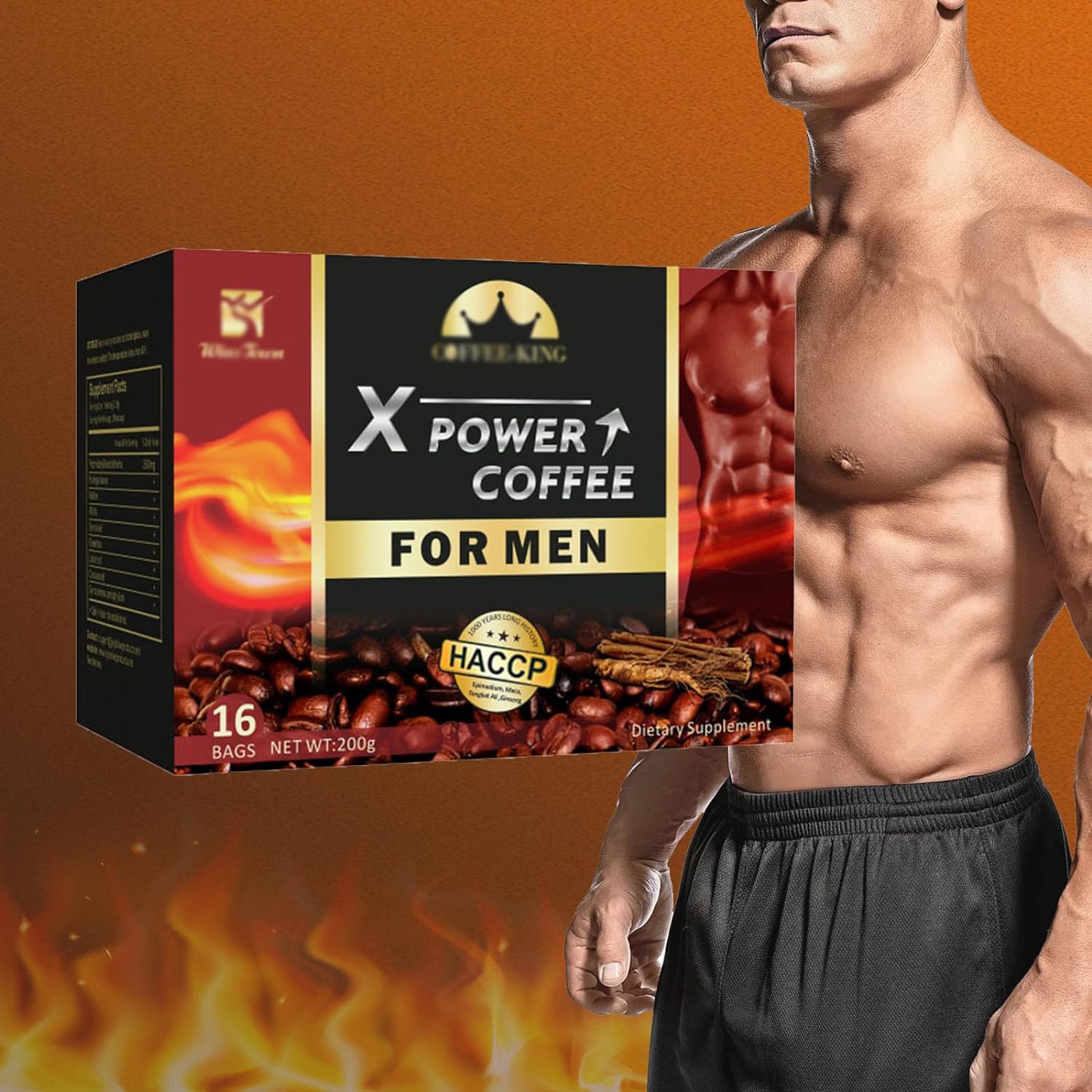 Thé Xpower à base de Café pour une Bonne Performance des Hommes au Lit