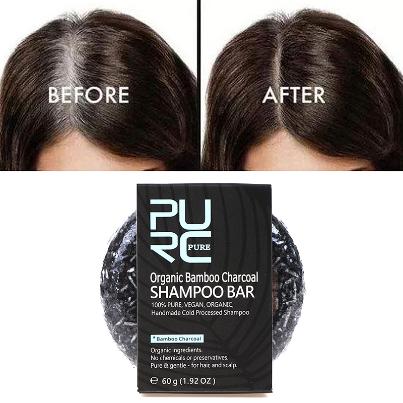 Nouveau shampooing au charbon pour cheveux